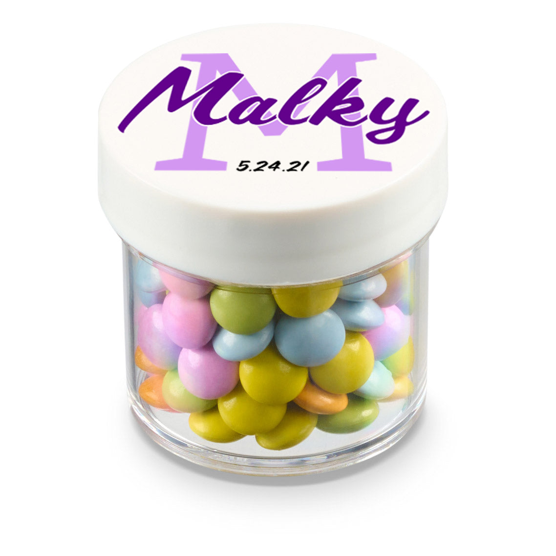 1 oz Jar of Mini Chocolate Lentils