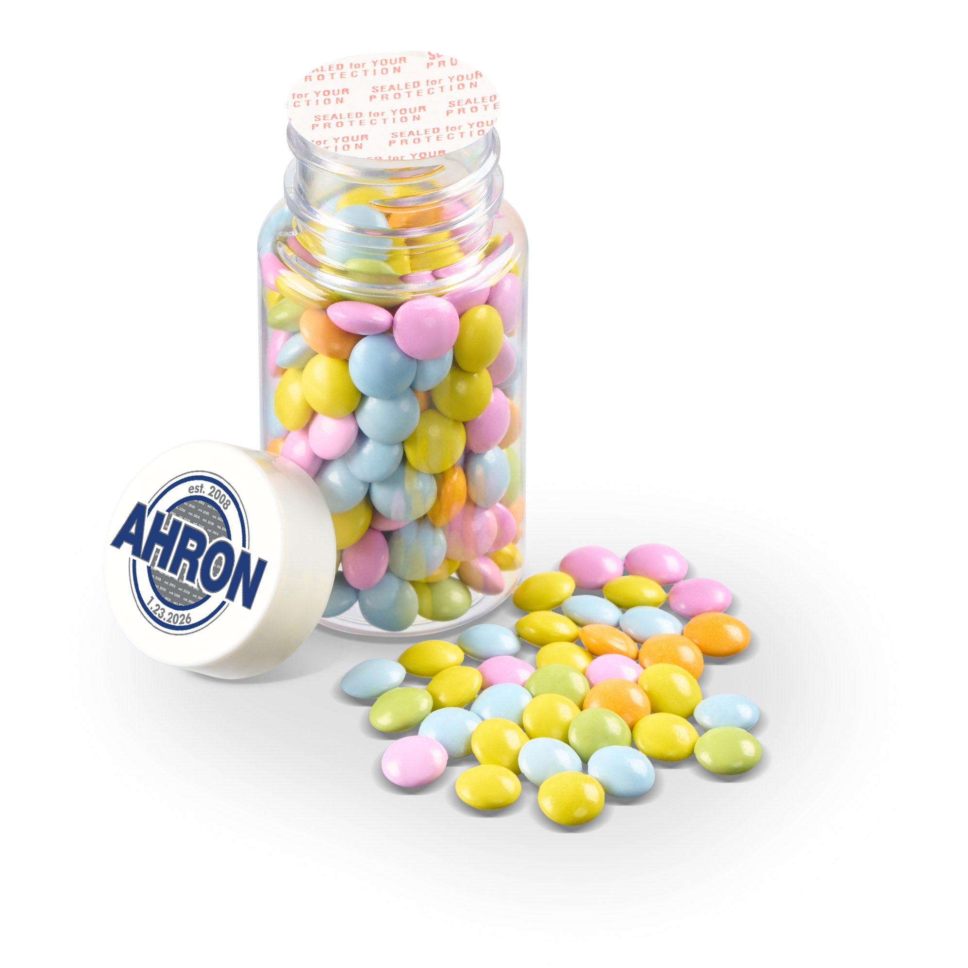 1.3 oz Jar of Mini Chocolate Lentils