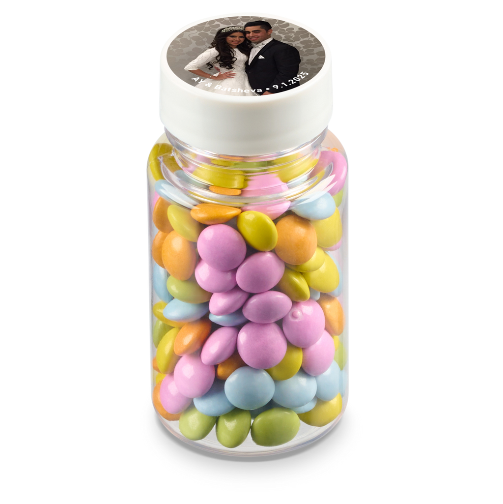 1.3 oz Jar of Mini Chocolate Lentils