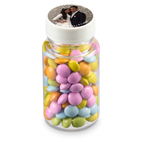 1.3 oz Jar of Mini Chocolate Lentils