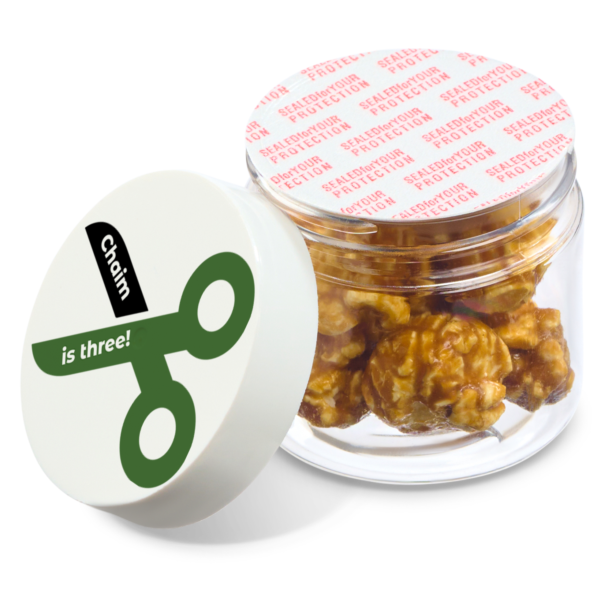 2 oz Jar of Popinsanity Artisanal Popcorn