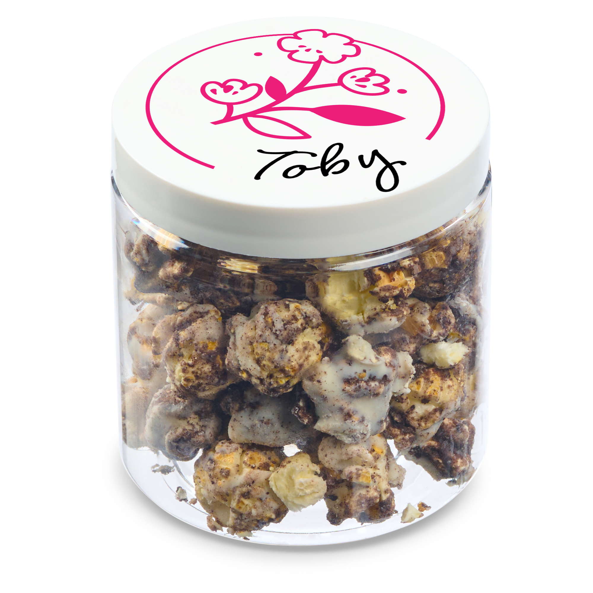 8 oz Jar of Popinsanity Artisanal Popcorn