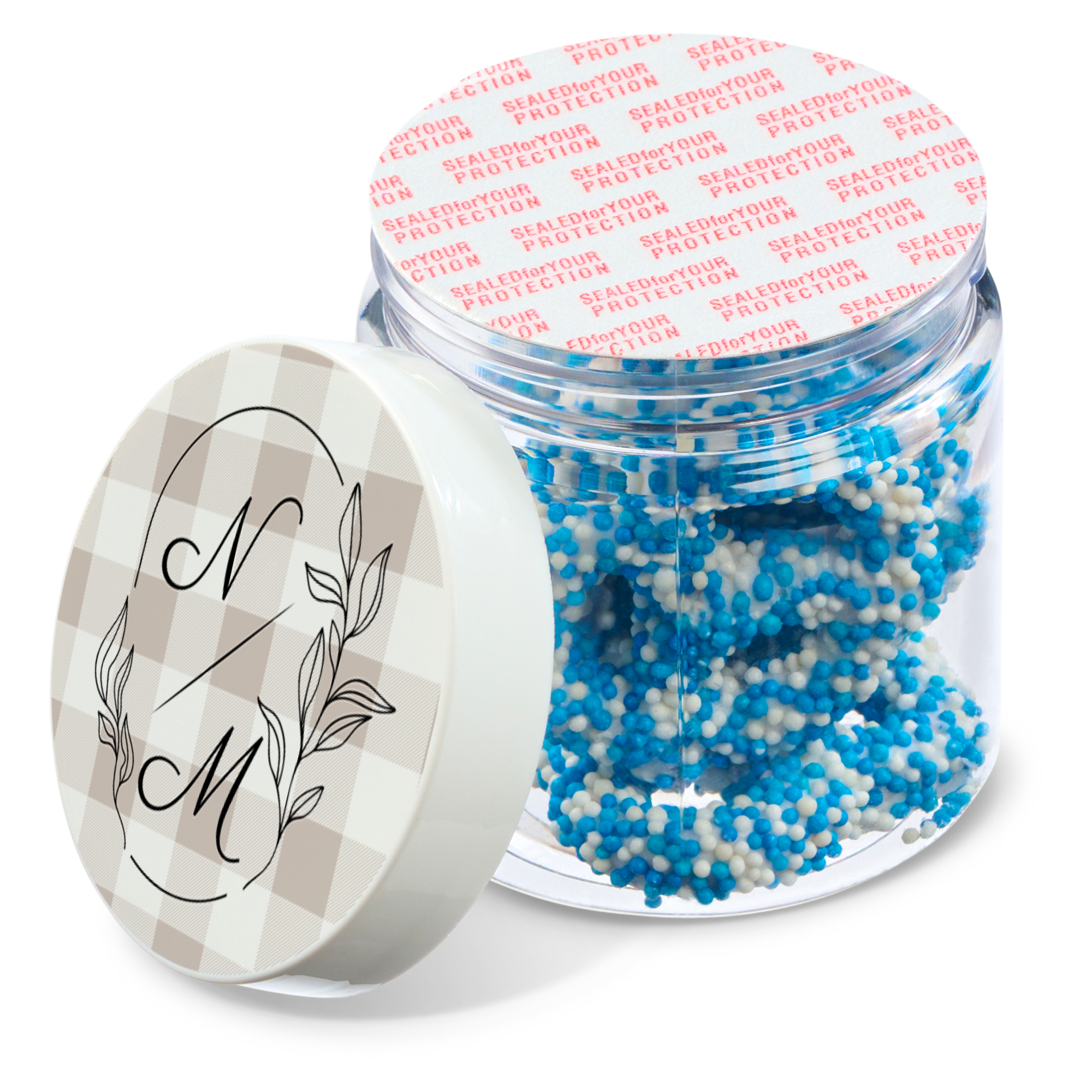 4 oz Jar of Chocolate Covered Mini Pretzels