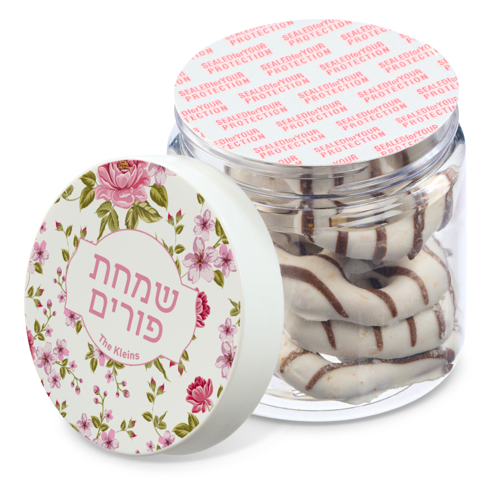 4 oz Jar of Chocolate Covered Mini Pretzels