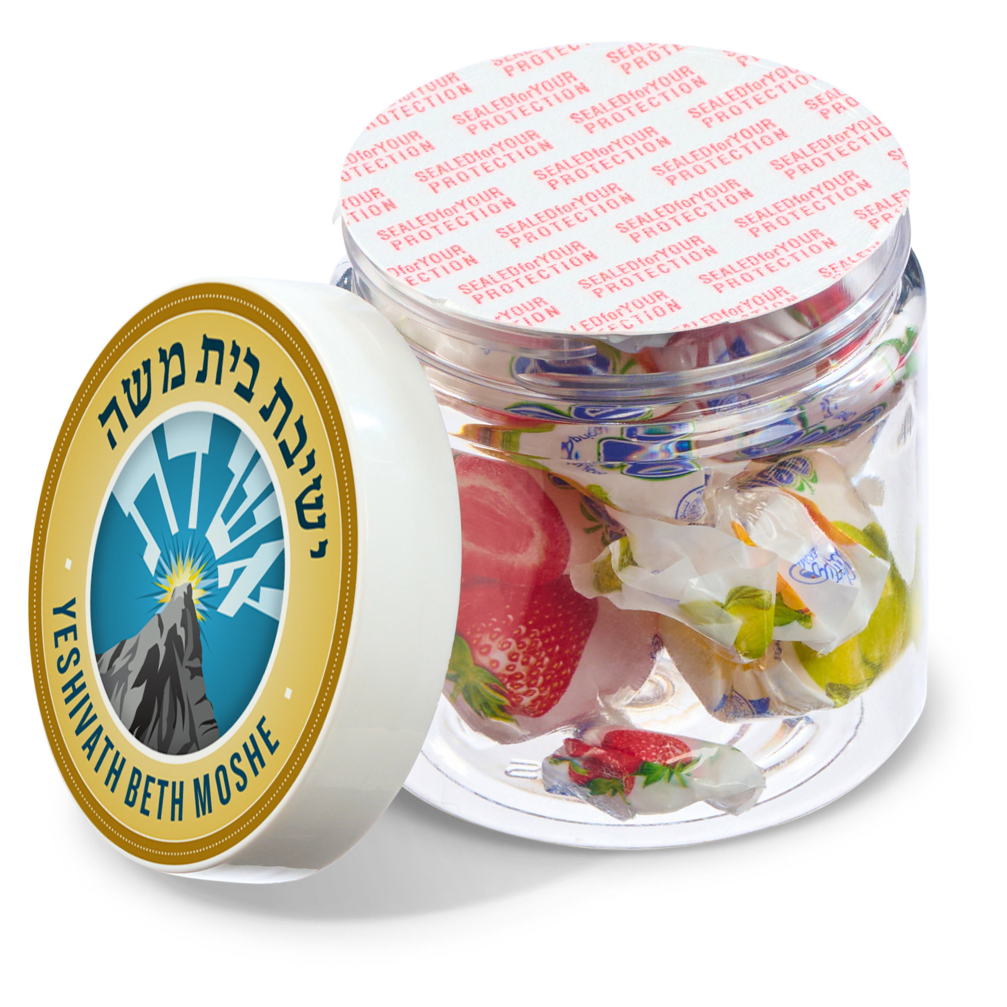 4 oz Jar of Gelo Candy -Assorted Flavors