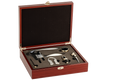 Rosewood Finish 5-Piece Wine Tool Gift Set