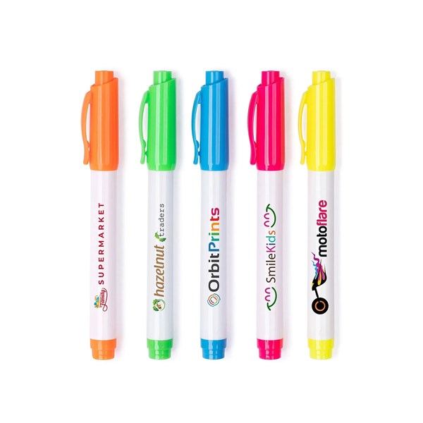 CUSTOM Dri Mark® Clip Cap Highlighter