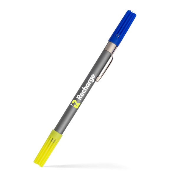 Dri Mark® Double Header Highlighter Ballpoint Pen