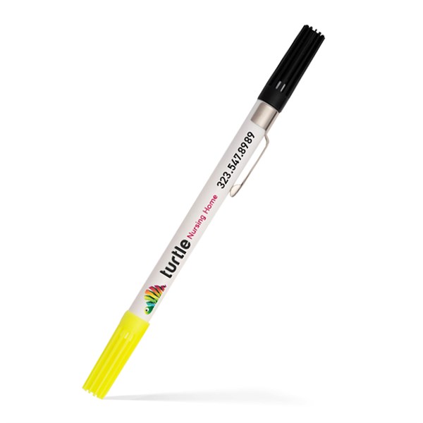 Dri Mark® Double Header Highlighter Ballpoint Pen