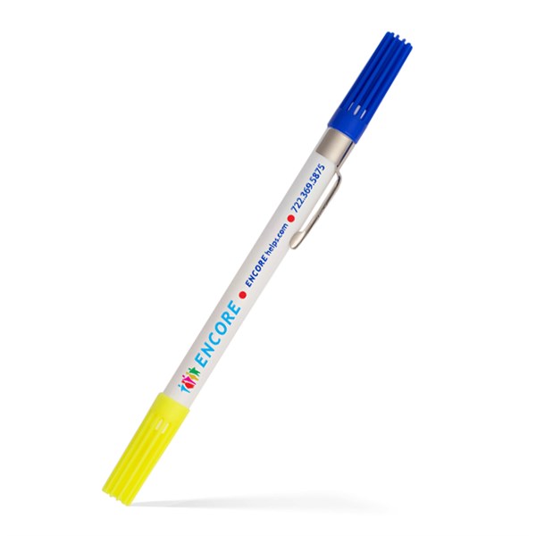 Dri Mark® Double Header Highlighter Ballpoint Pen