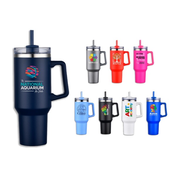 Big Traveler 40 oz Stainless Steel Tumbler