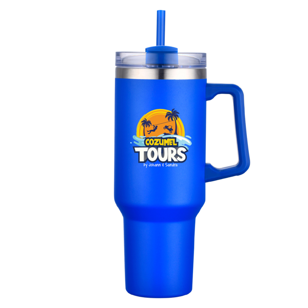 Big Traveler 40 oz Stainless Steel Tumbler