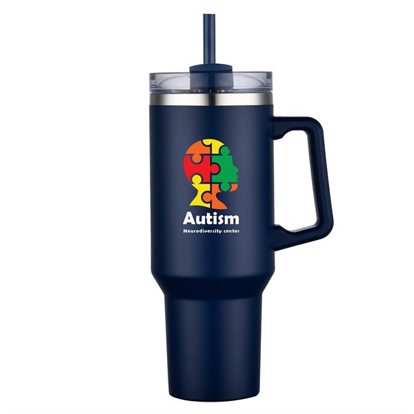 Big Traveler 40 oz Stainless Steel Tumbler