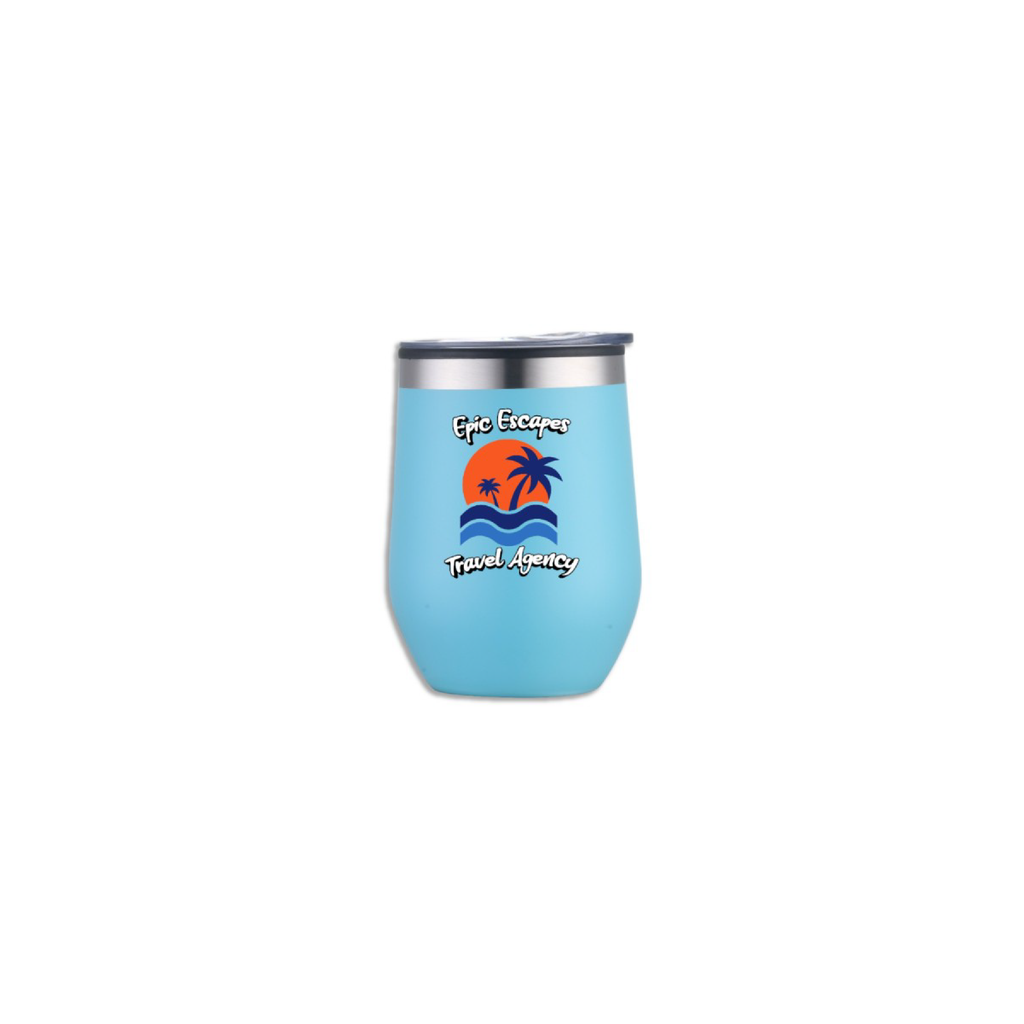 12 oz Stainless Wine Tumbler