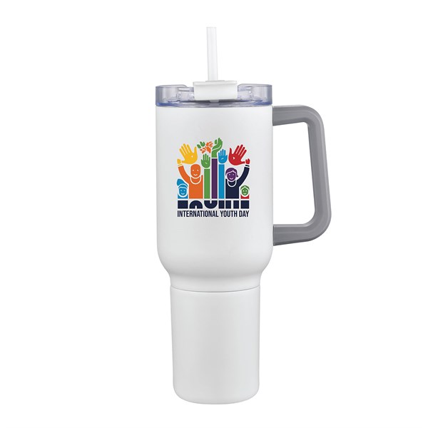 Bernard 21 oz Travel Mug & Holder