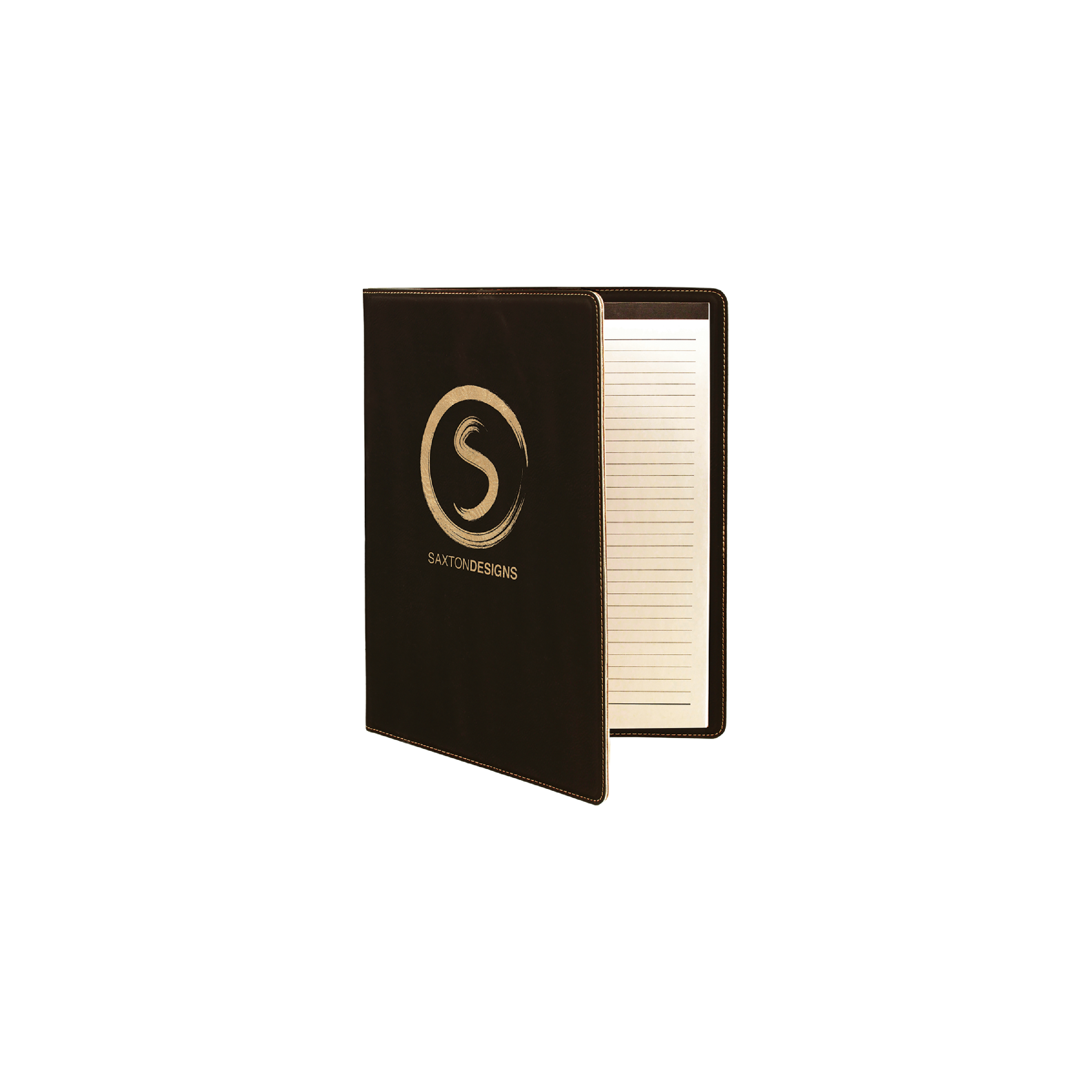 Laserable Leatherette Portfolio with Notepad