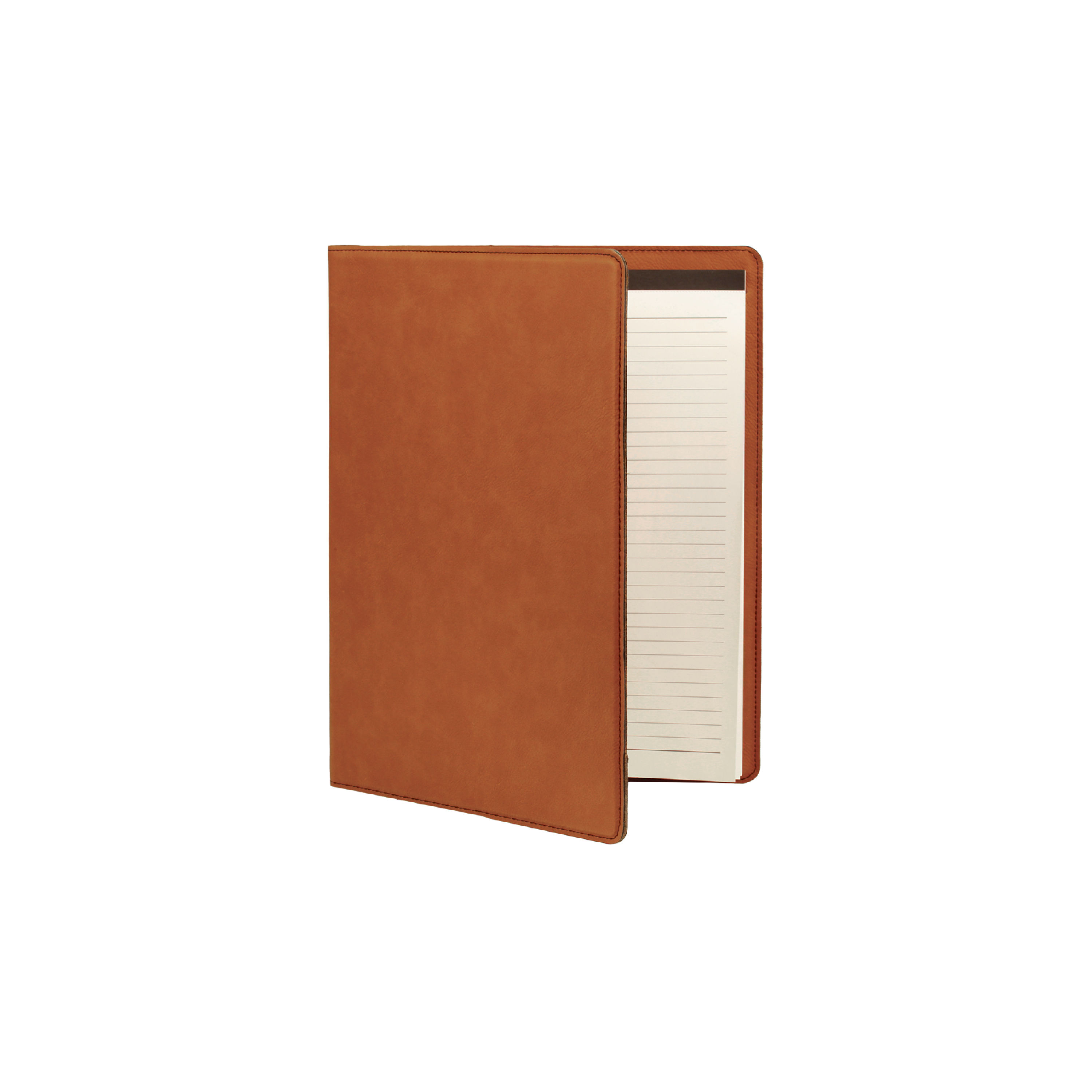 Laserable Leatherette Portfolio with Notepad