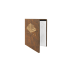 Laserable Leatherette Portfolio with Notepad
