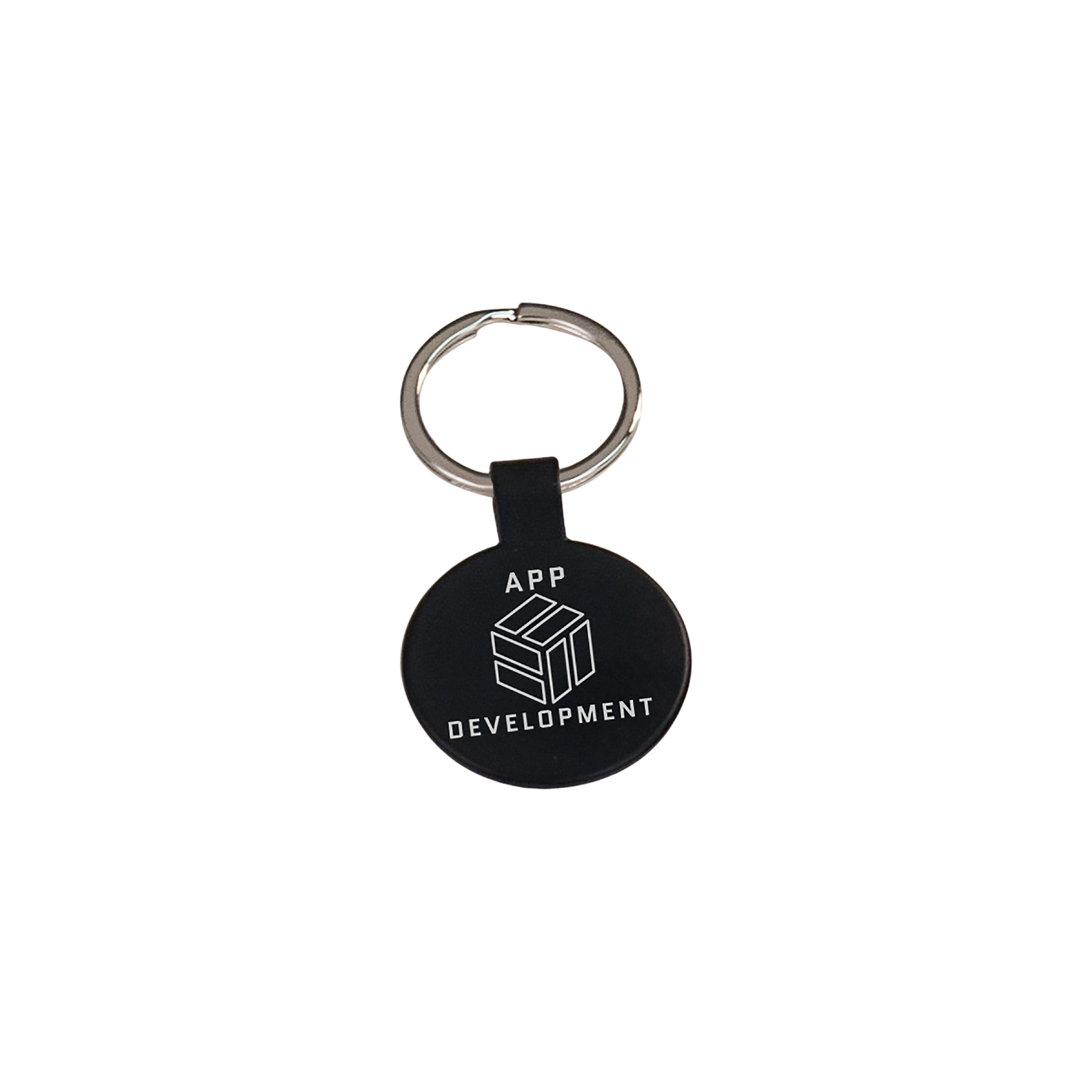 1 1/2" Round Keychain