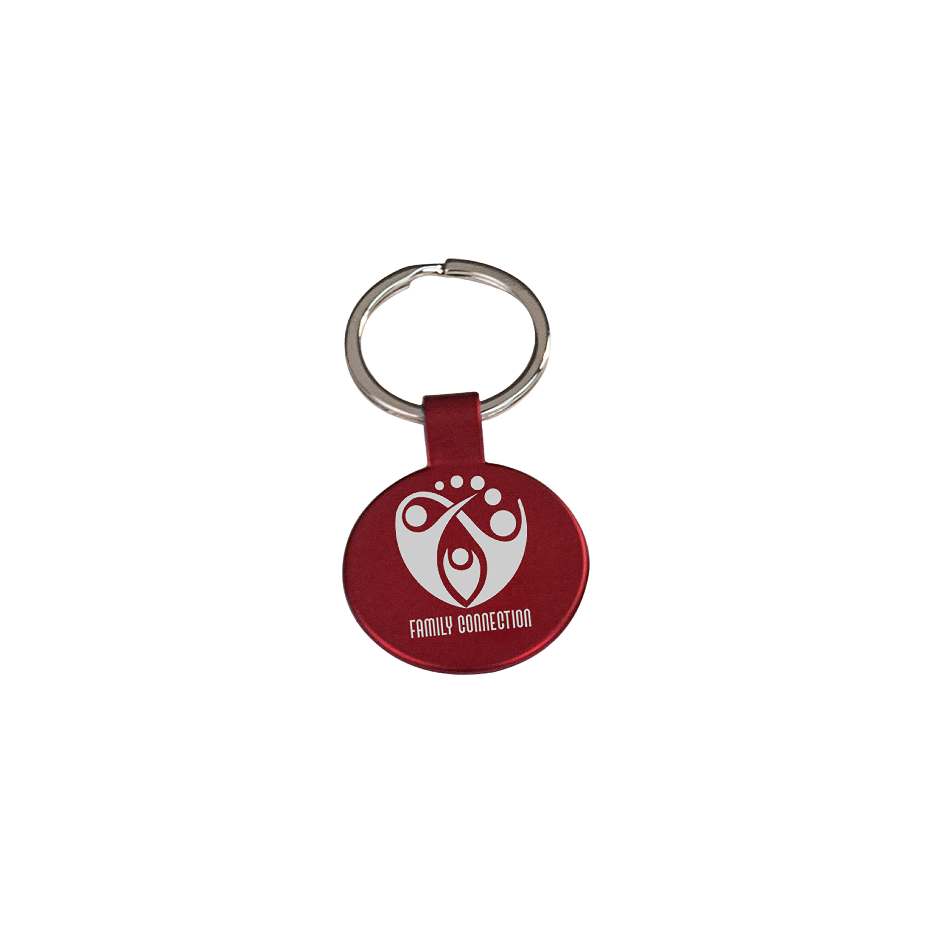 1 1/2" Round Keychain