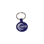 1 1/2" Round Keychain