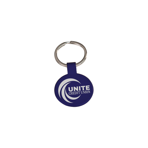 1 1/2" Round Keychain