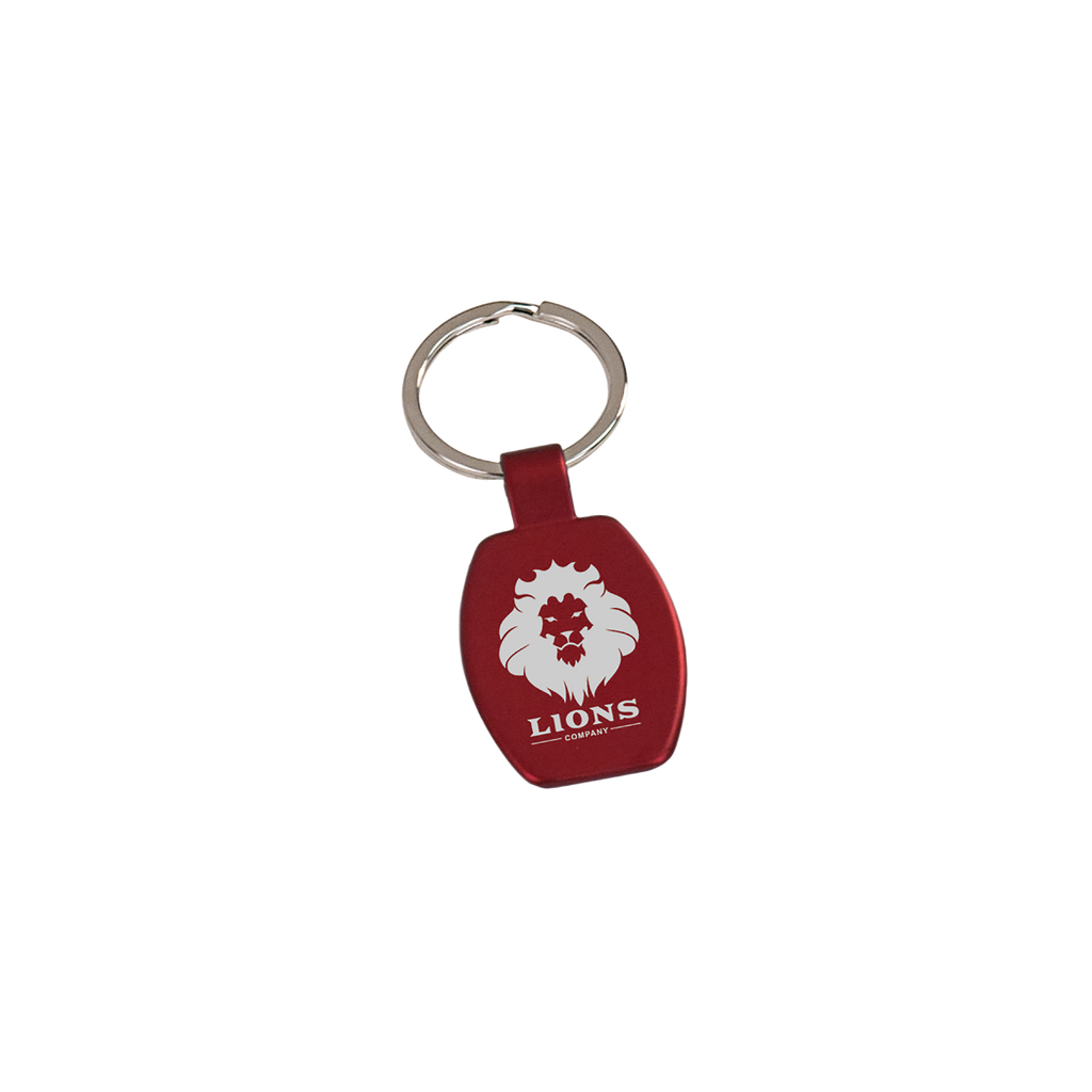 1 5/8" Rectangle Keychain