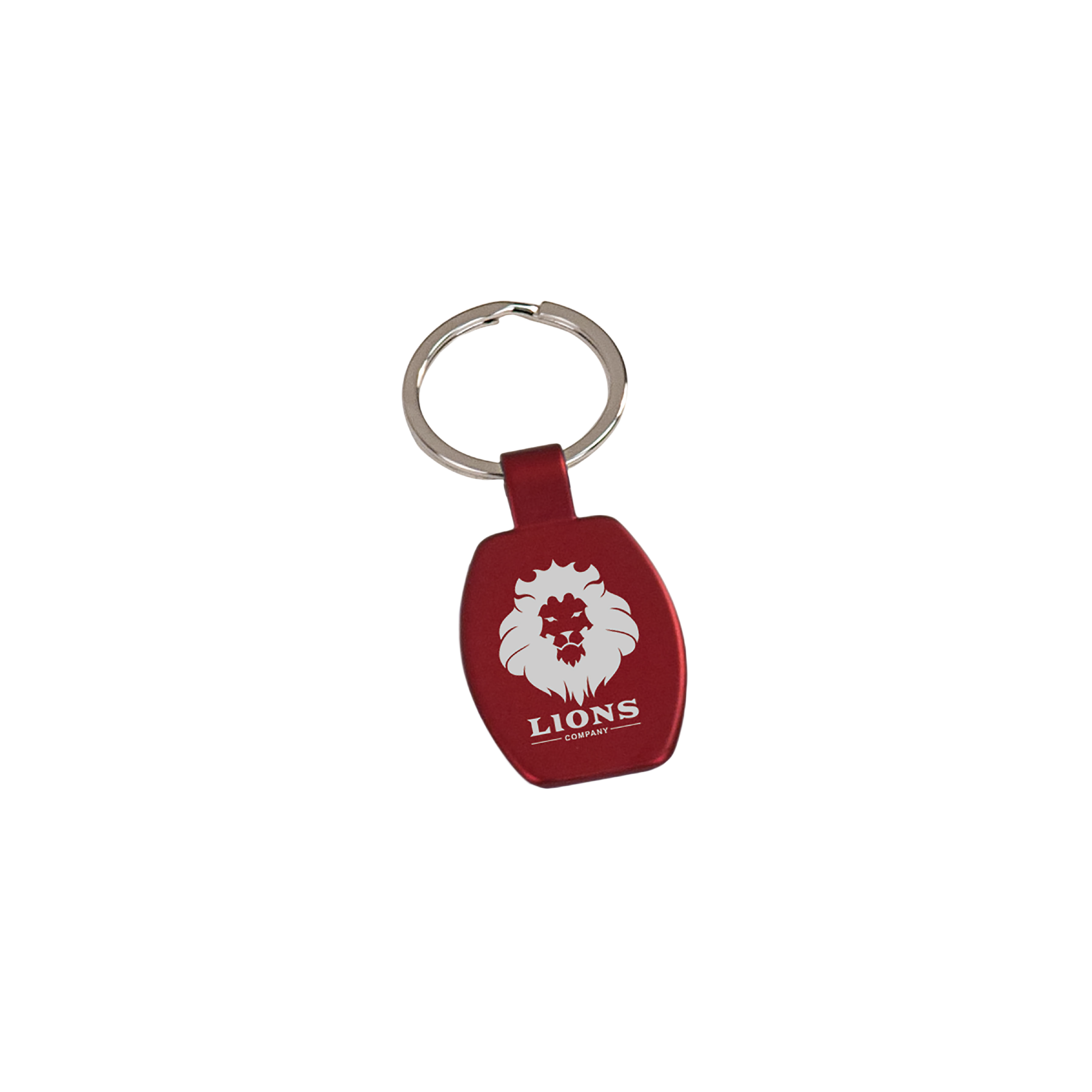 1 5/8" Rectangle Keychain