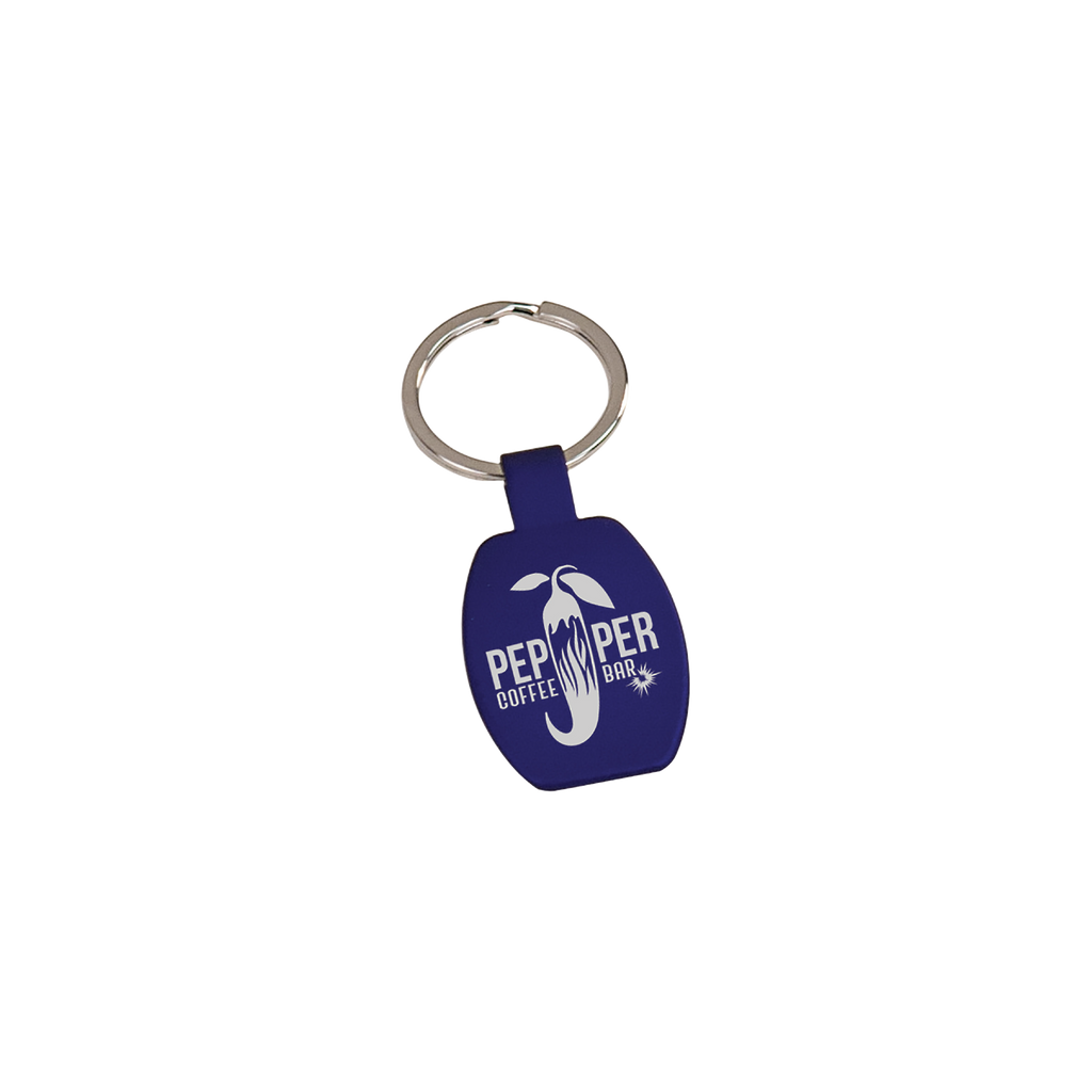 1 5/8" Rectangle Keychain
