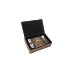6 oz. Leatherette Flask Gift Set