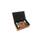 6 oz. Leatherette Flask Gift Set