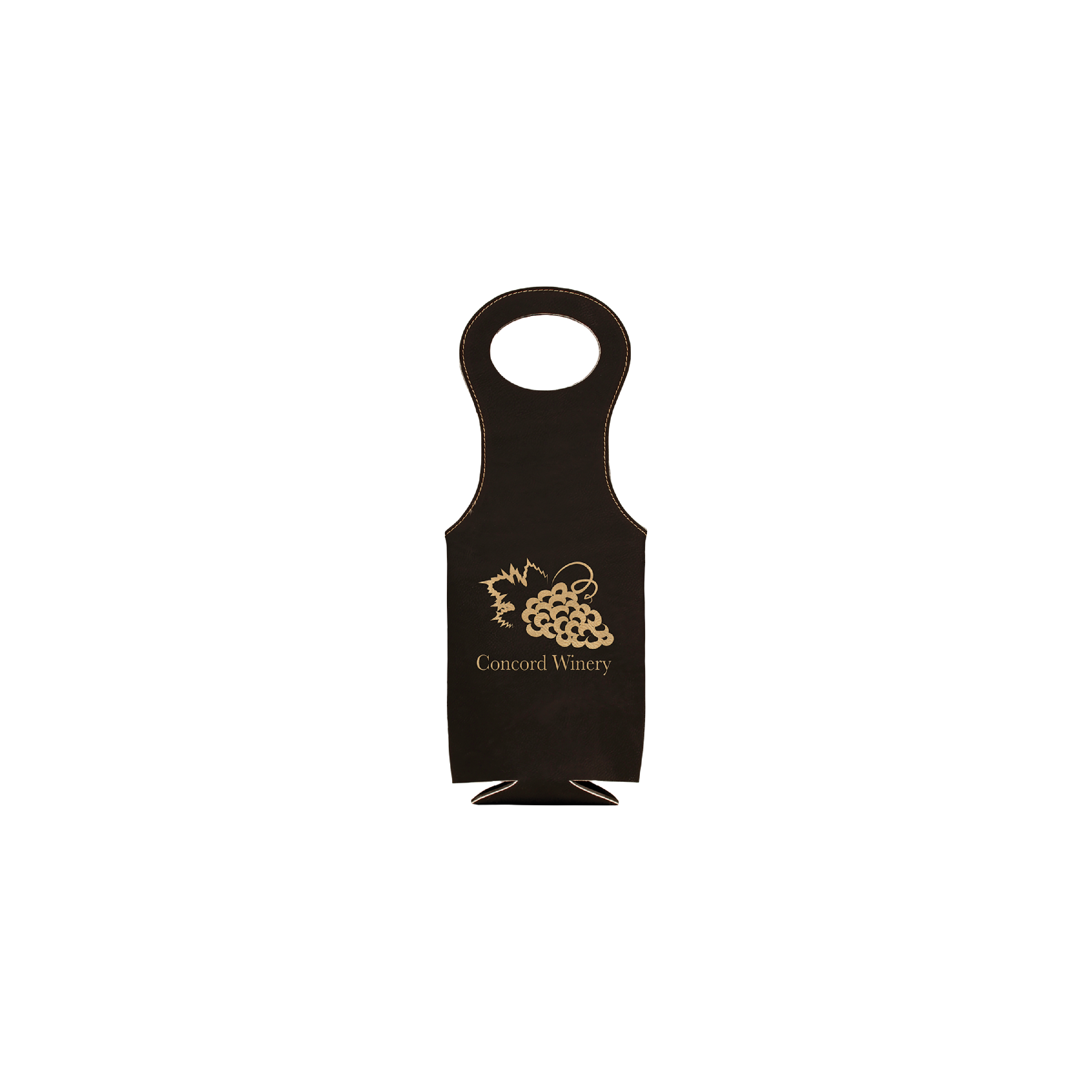 Laserable Leatherette Wine Bag