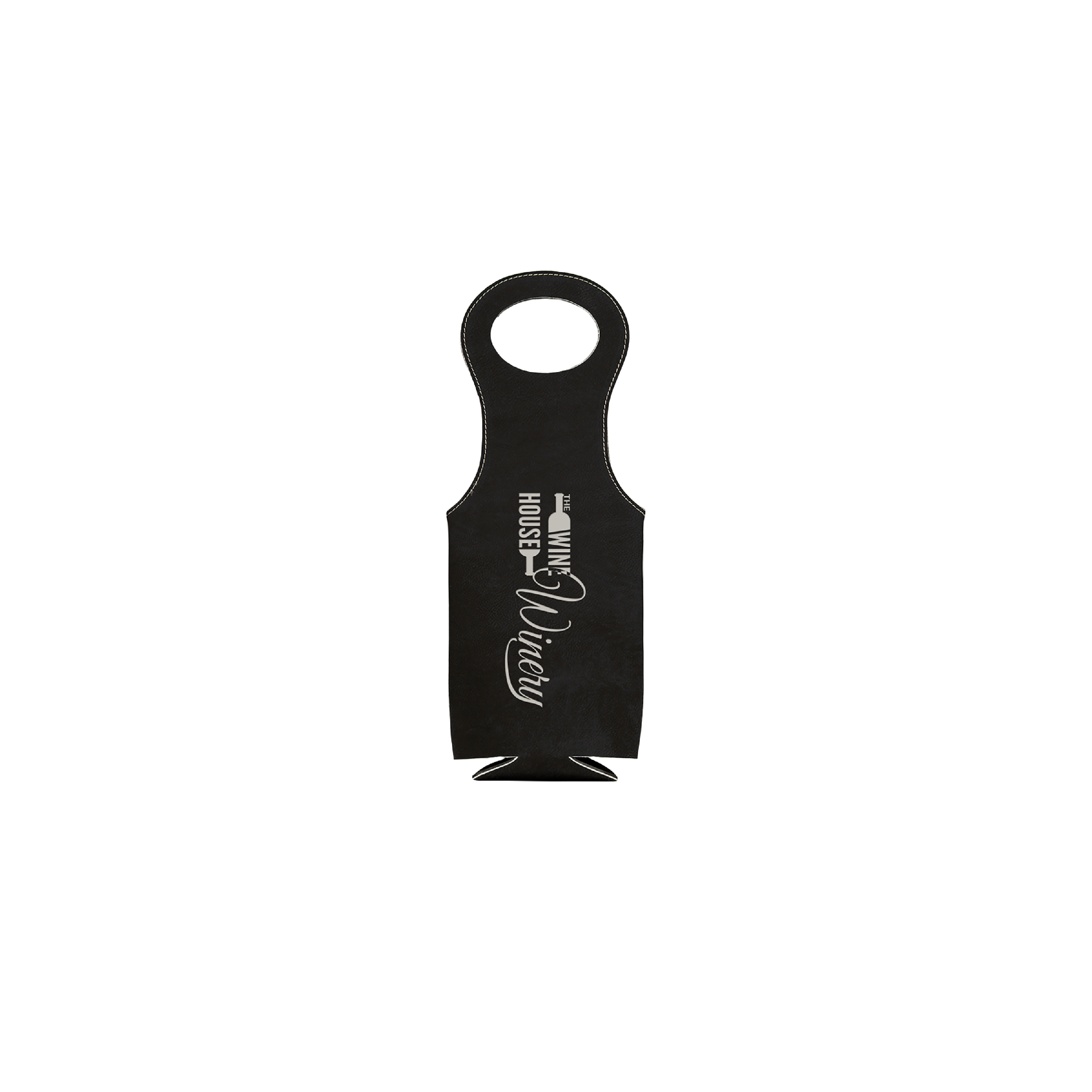 Laserable Leatherette Wine Bag