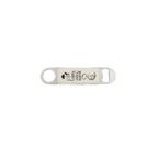 1 1/2" x 7" Bamboo Laserable Leatherette Bottle Opener