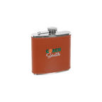 6 oz. Leatherette Stainless Steel Flask