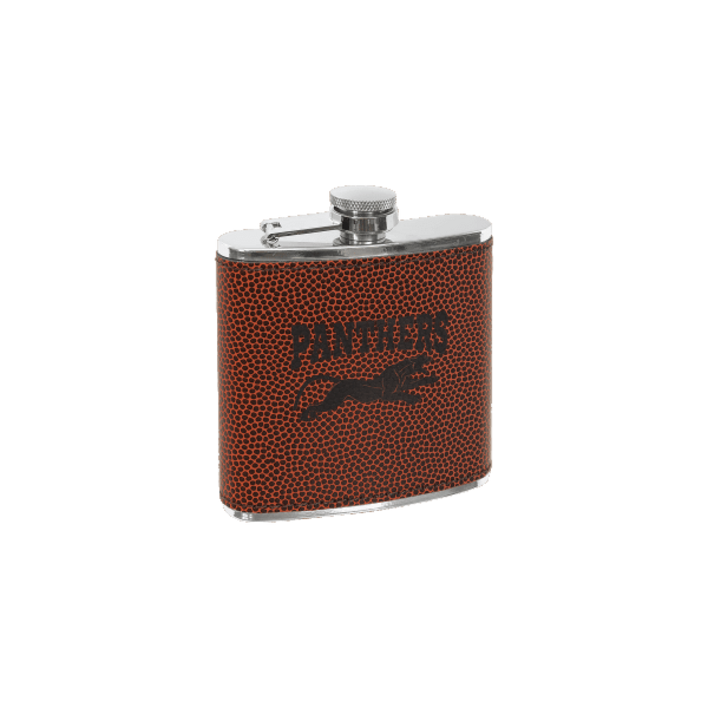 6 oz. Leatherette Stainless Steel Flask