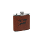6 oz. Leatherette Stainless Steel Flask