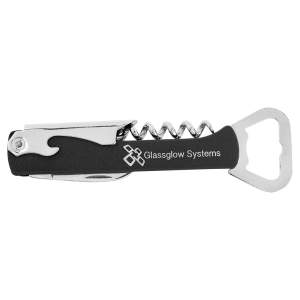 Laserable Leatherette Wine Bottle Opener