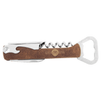 Laserable Leatherette Wine Bottle Opener