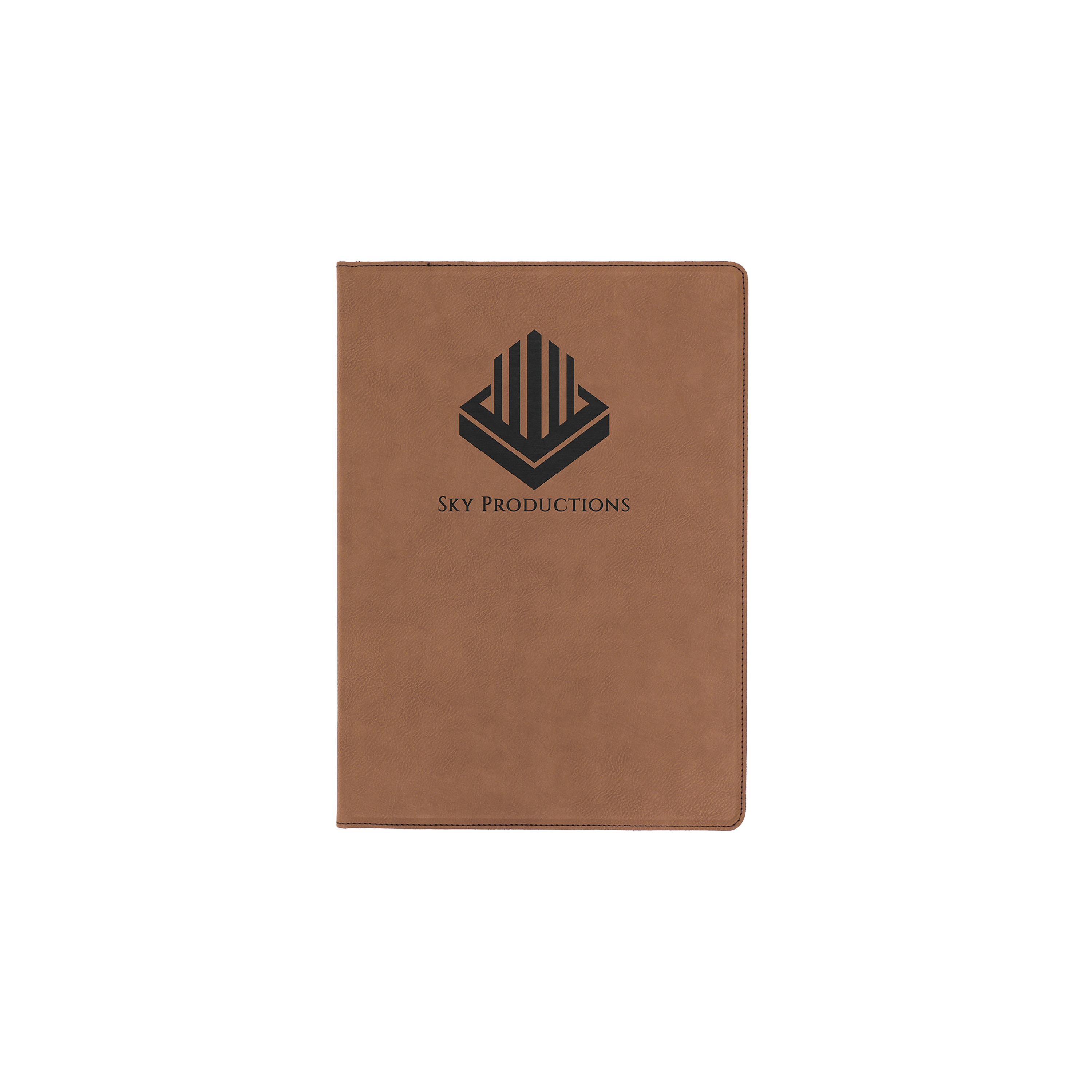 Laserable Leatherette Portfolio with Notepad