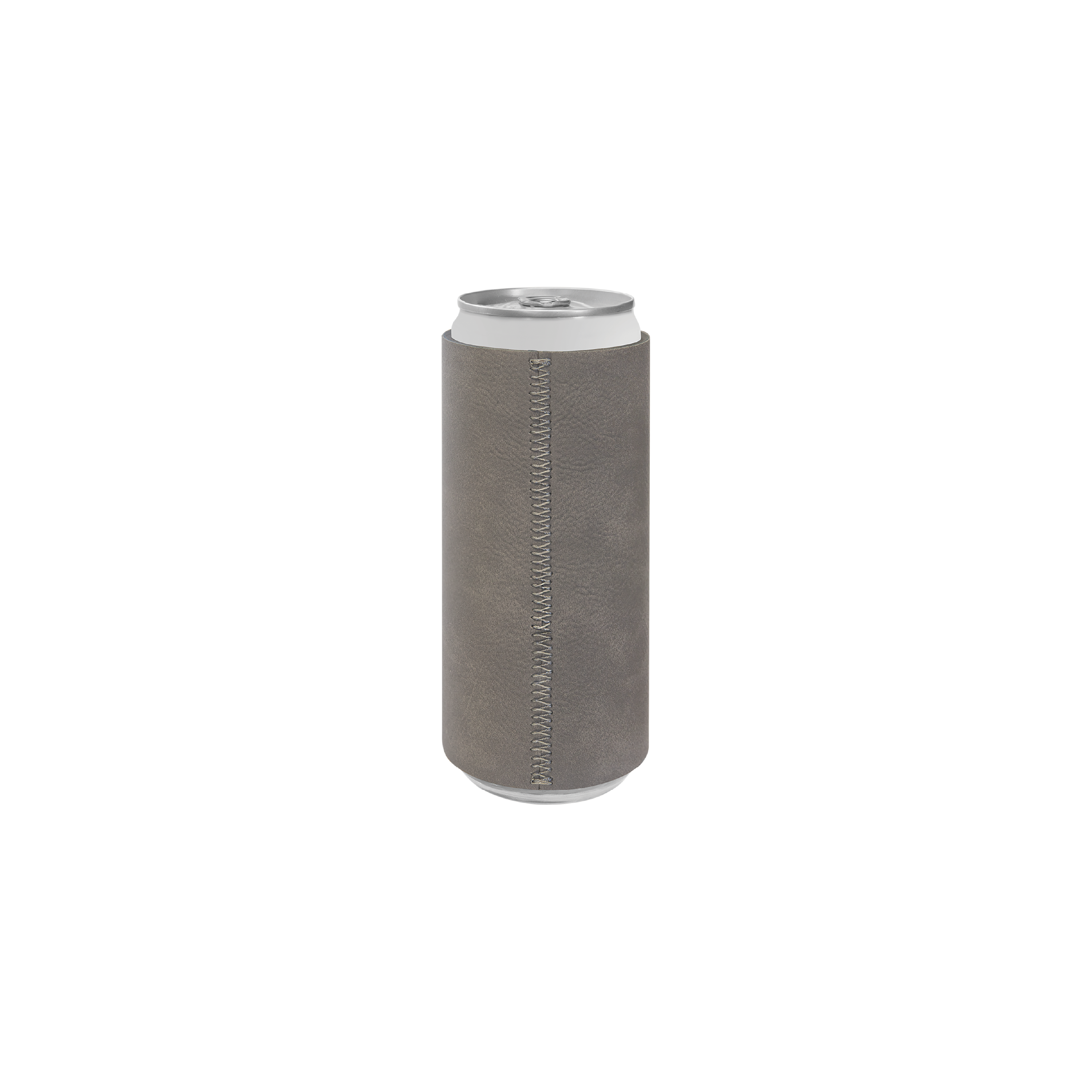 Bamboo Laserable Leatherette Slim Beverage Holder