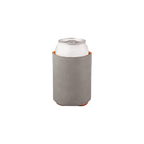3 3/4" Bamboo Laserable Leatherette Beverage Holder