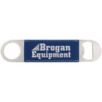1 1/2" x 7" Bamboo Laserable Leatherette Bottle Opener