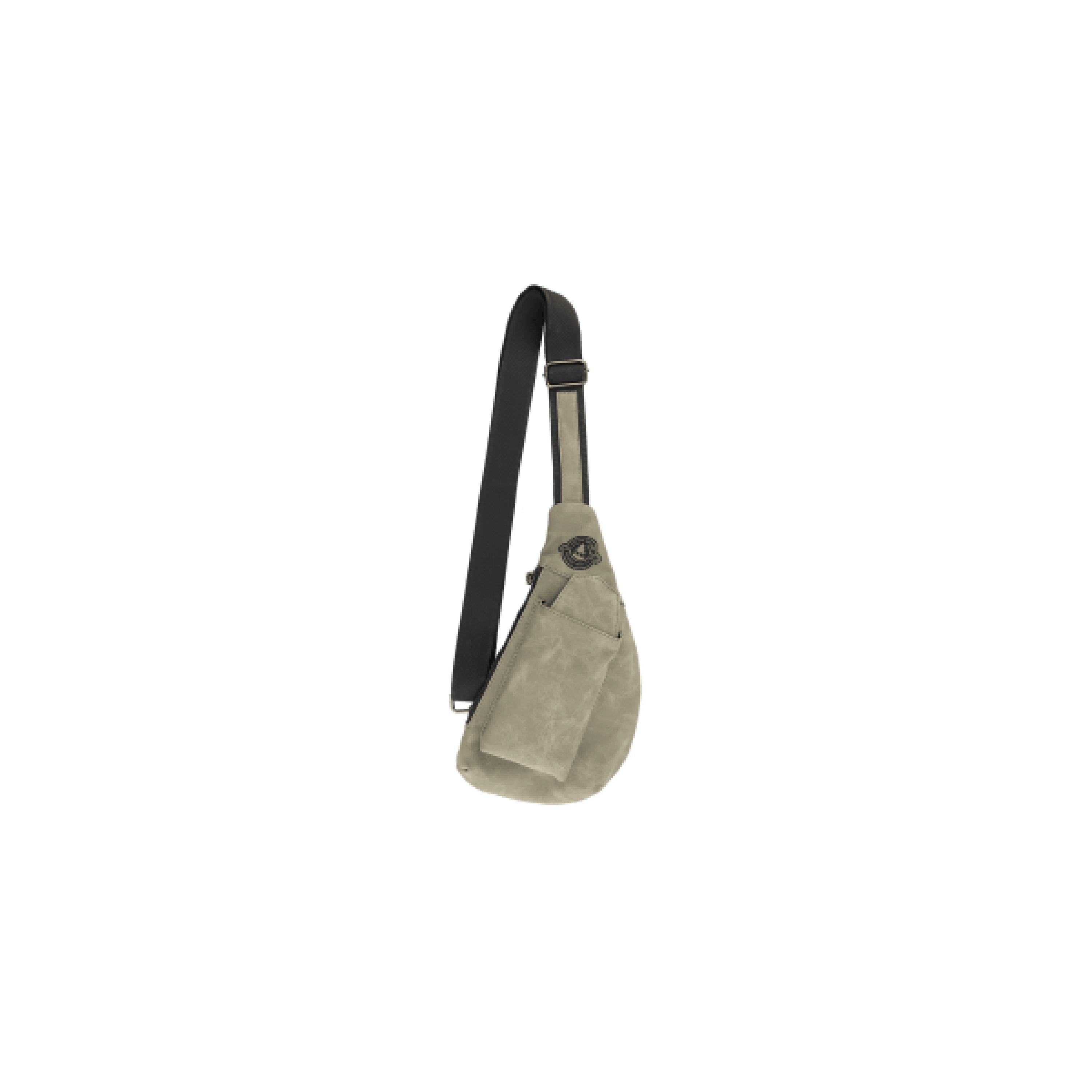 Crescent Leatherette Bag