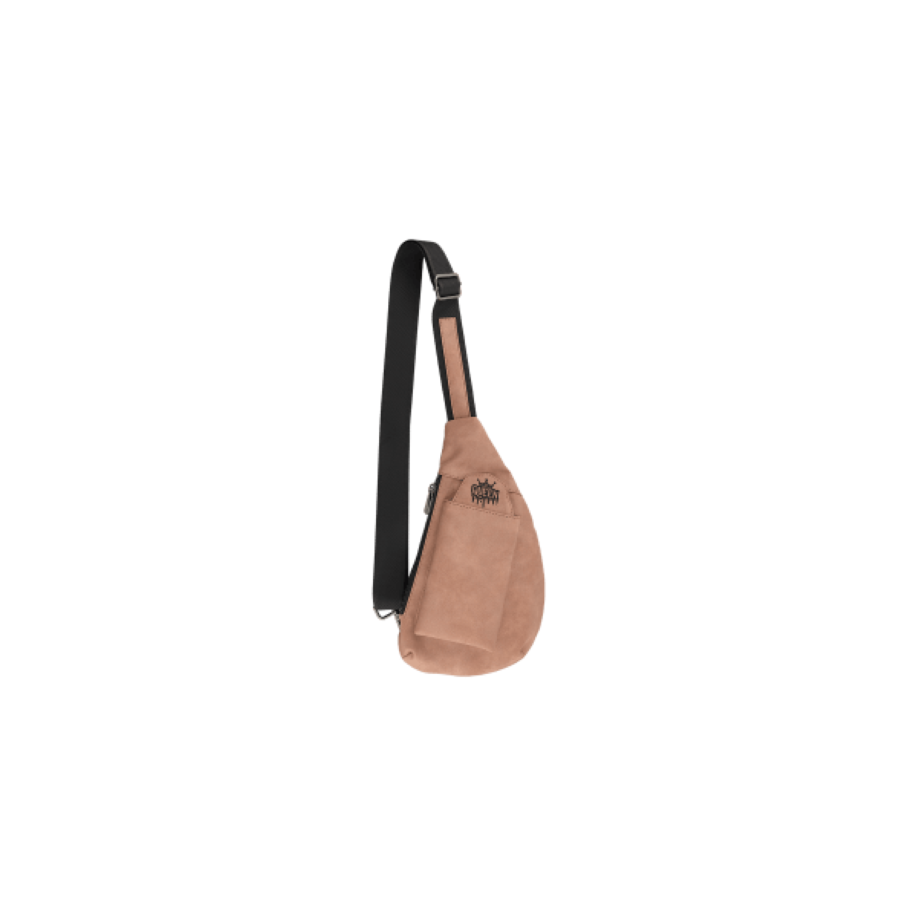 Crescent Leatherette Bag