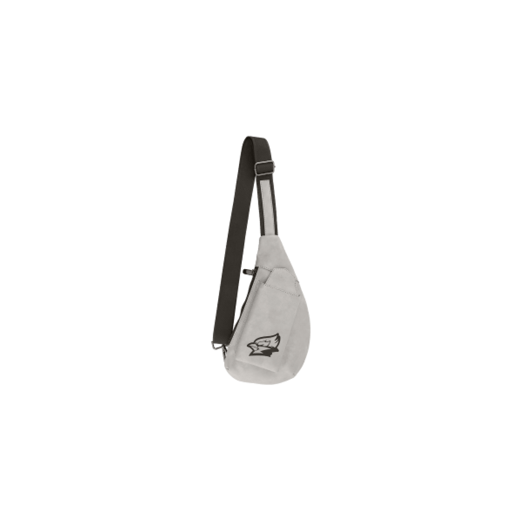 Crescent Leatherette Bag