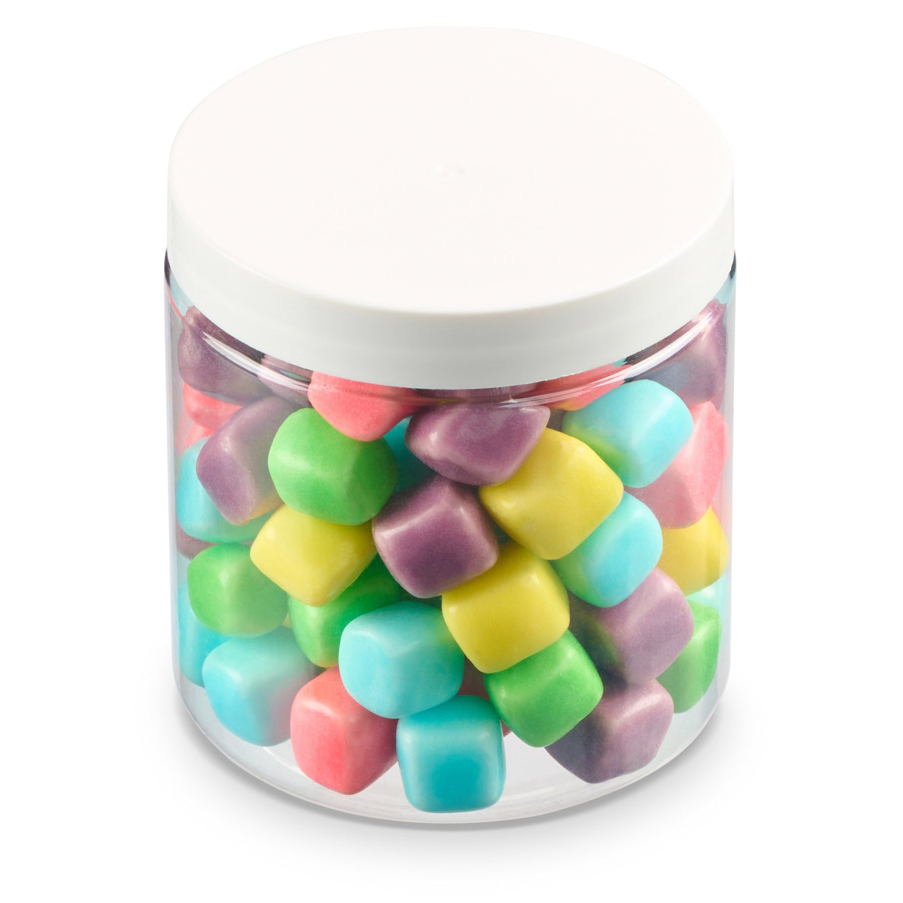 8 oz Jar of Mini Candy Covered Marshmallows