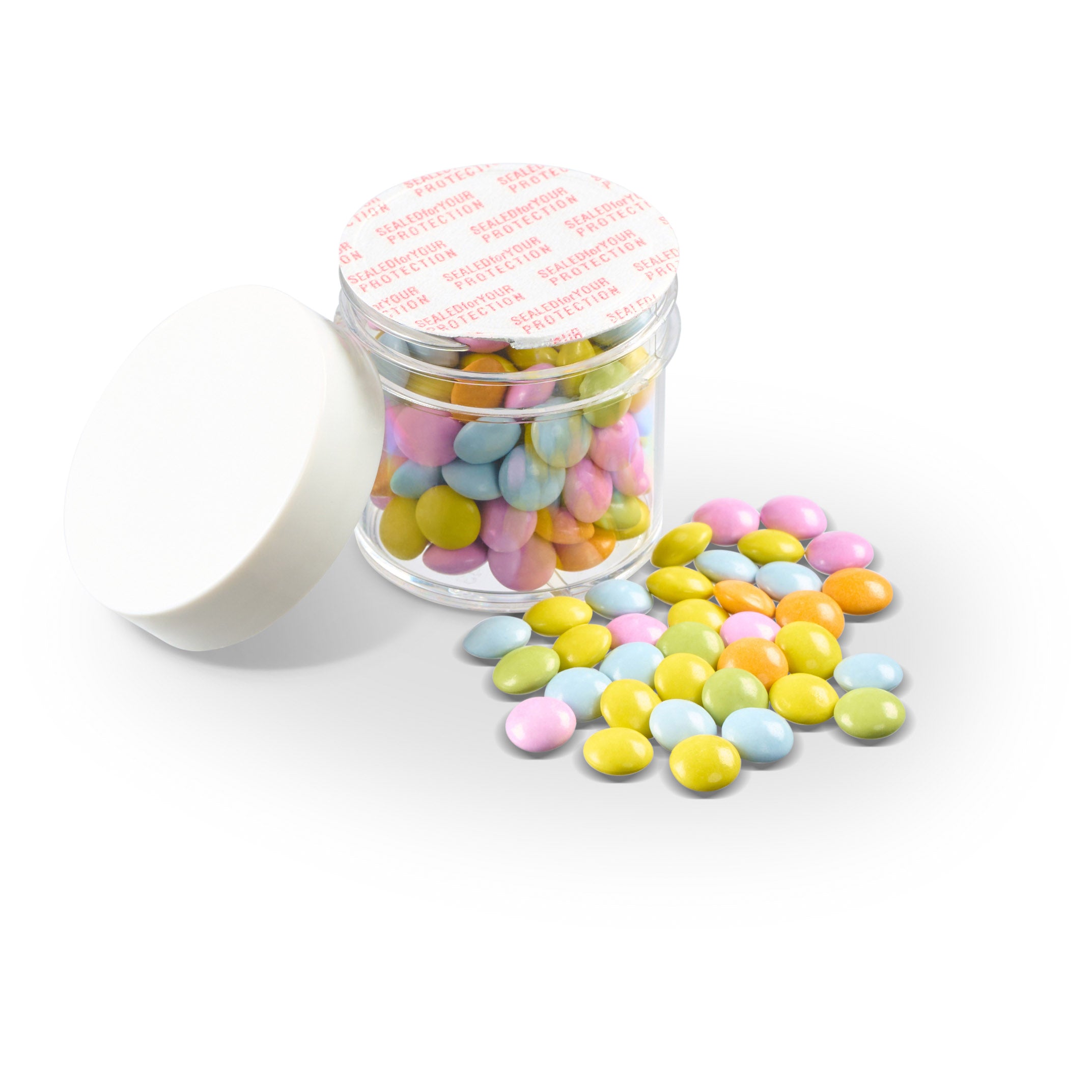 1/2 oz Jar of Mini Chocolate Lentils