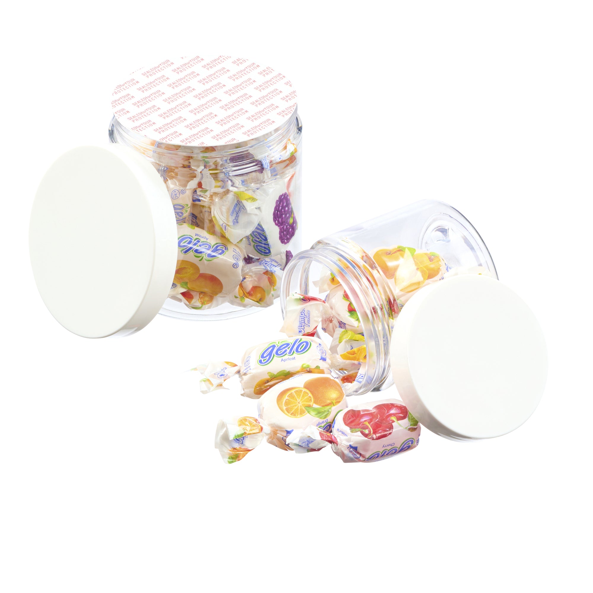 8 oz Jar of Gelo Candy -Assorted Flavors