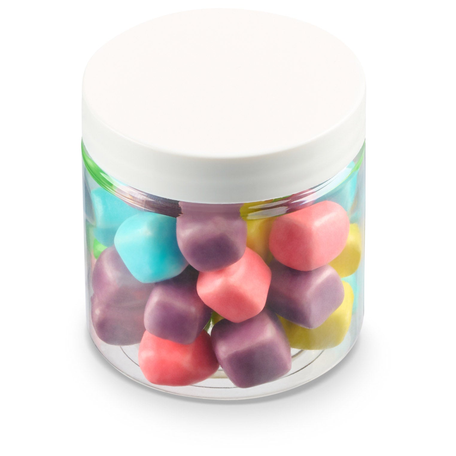 4 oz Jar of Mini Candy Covered Marshmallows
